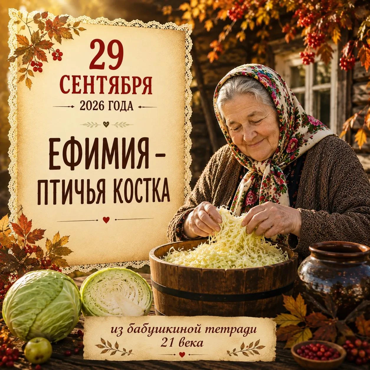 29 СЕНТЯБРЯ 2026 ГОДА
