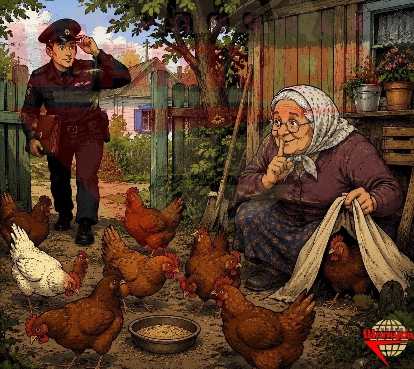 🐔 КУРЫ — НА УЧЁТ! В Шатуре началась перепись пернатых