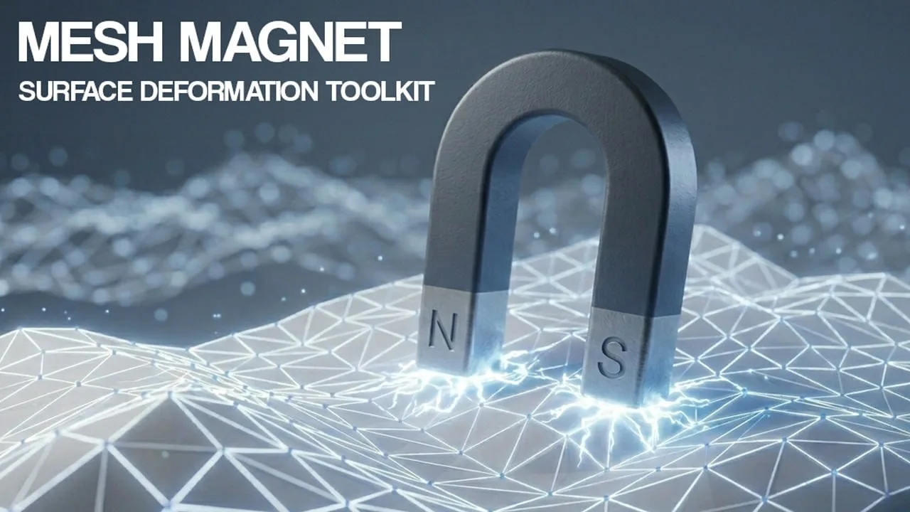 Mesh Magnet - Surface Deform Toolkit For Blender от Nicholas Hodgson

6.99$ - ссылка