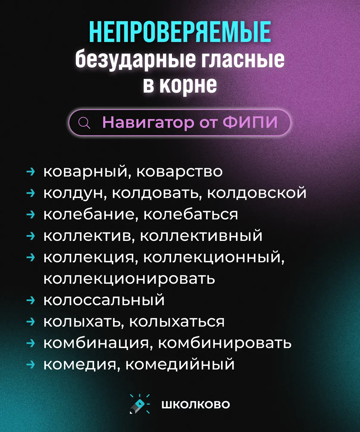 Повторение на сегодня ✨