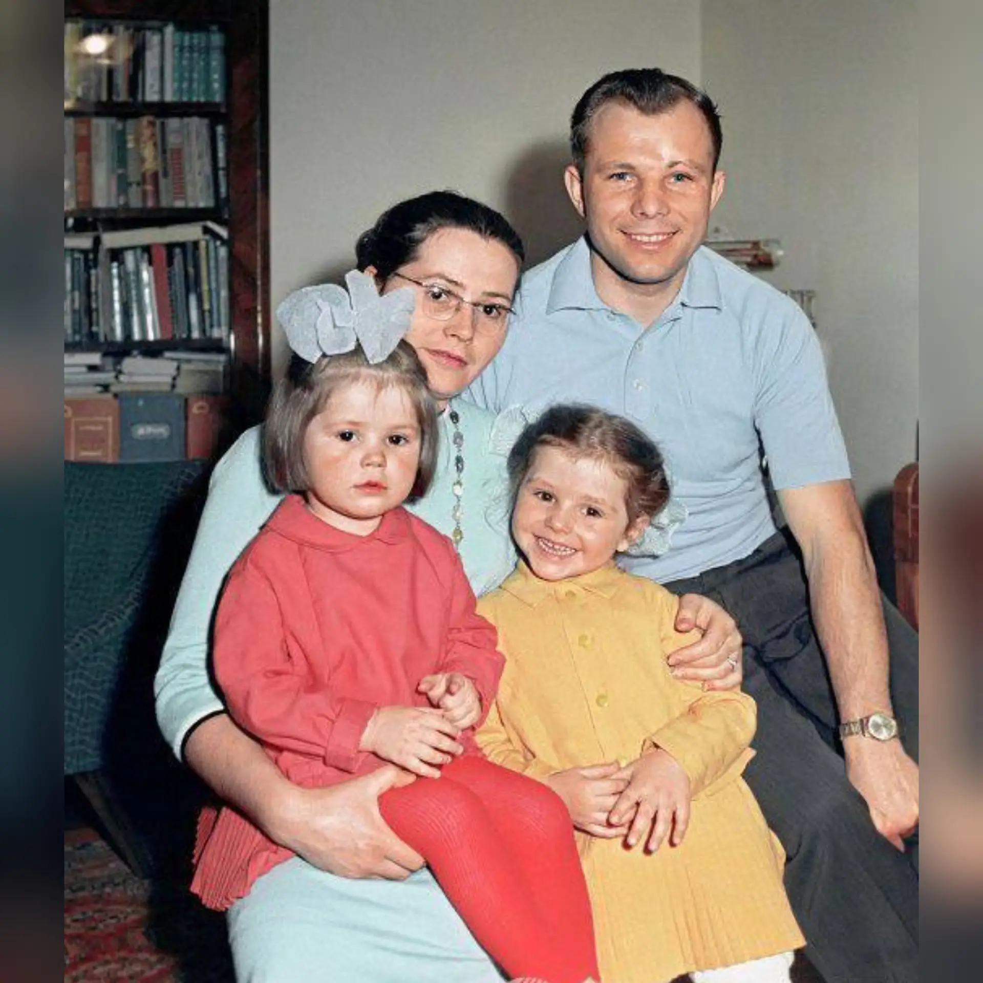 Письмо Юрия Гагарина жене и детям  За два дня до полета в космос Юрий Гагарин написал прощальное пис