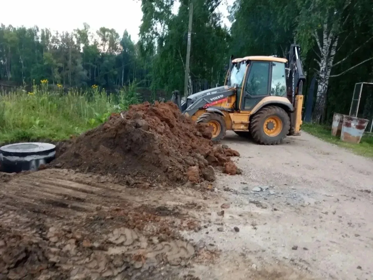 В с. Красная Горка в рамках реализации федерального проекта «Модернизация коммунальной ...