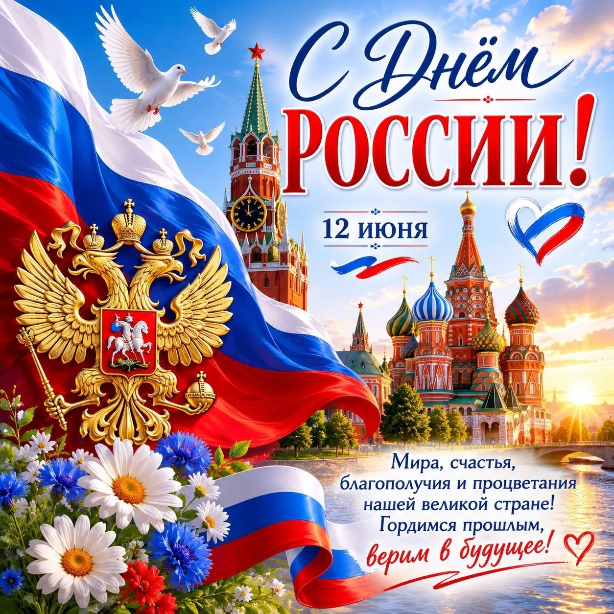 🇷🇺С Днём России! 🇷🇺

Сегодня особенный день – день нашей Родины. День, когда мы вспоминаем о наш