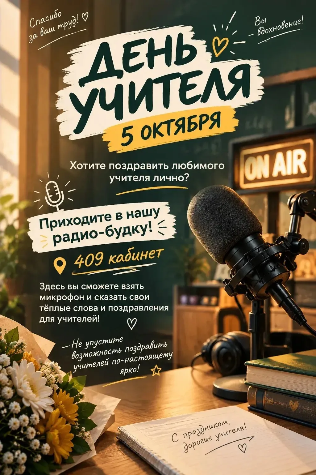 🎙️ Внимание, друзья!