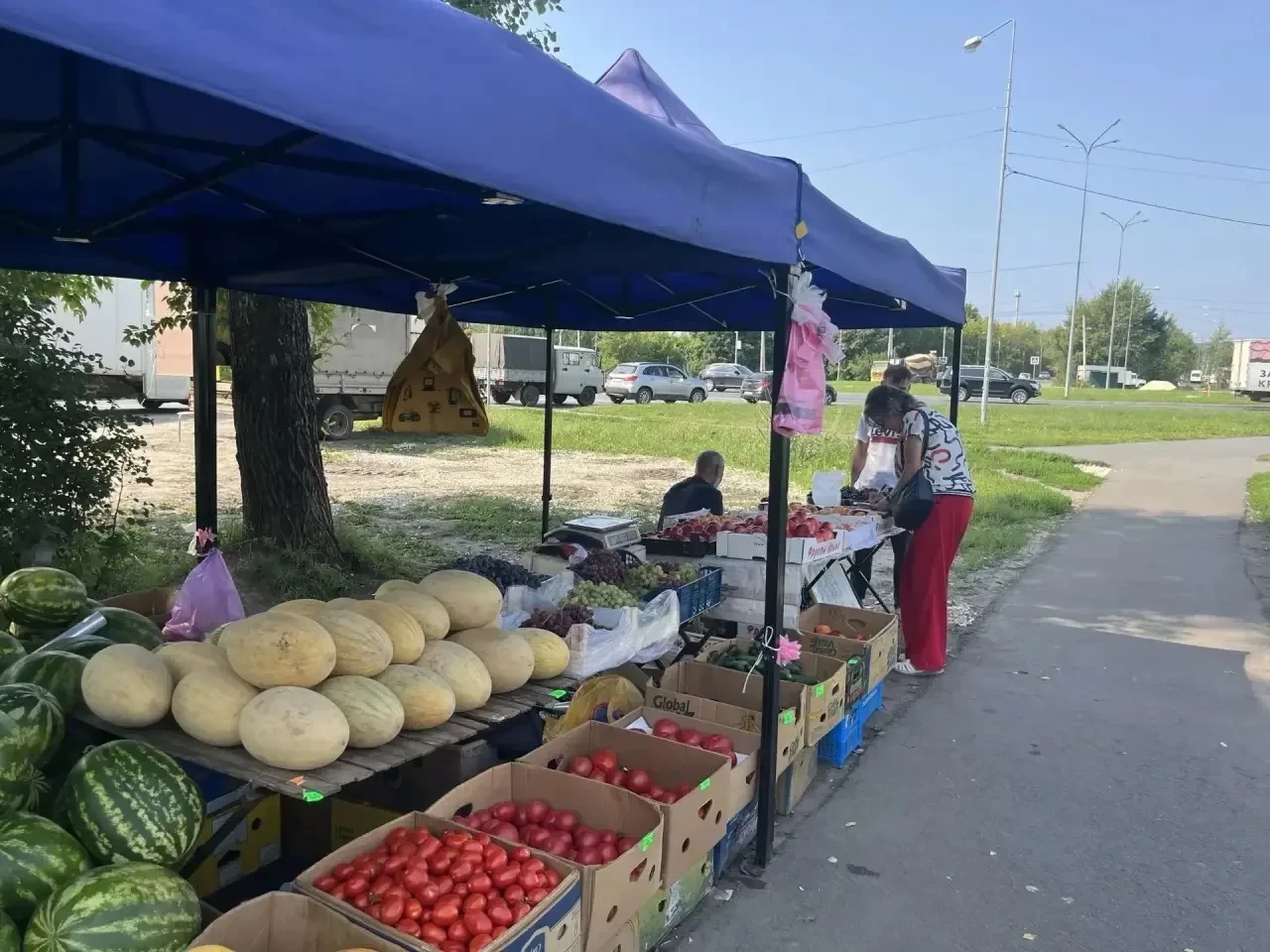 🚨 В Пензе выявили новые точки незаконной торговли овощами и фруктами