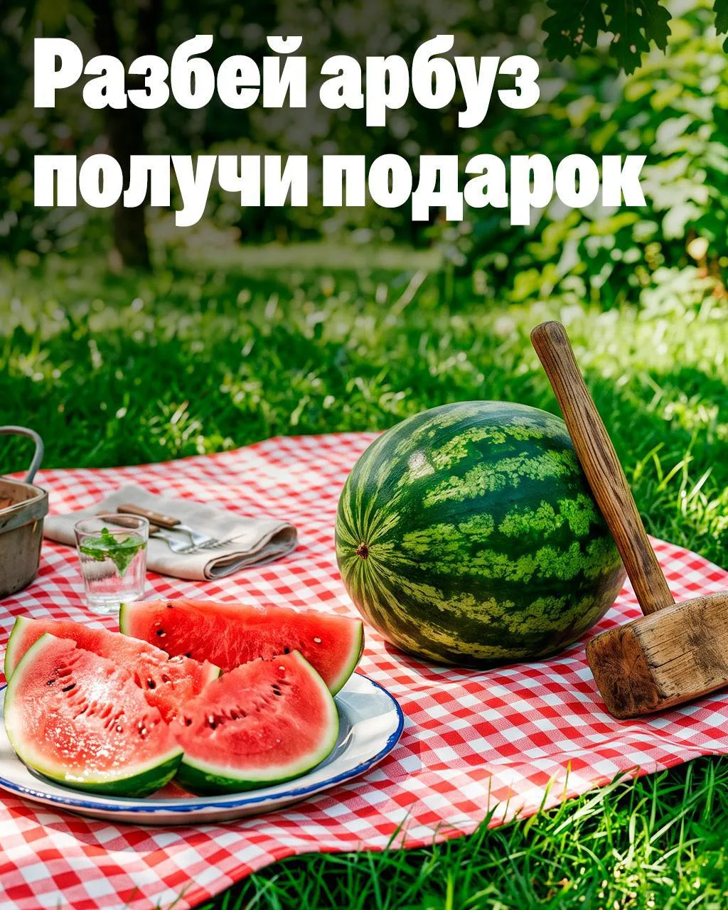 🍉 Ну что, уже разбил арбуз? 😏
