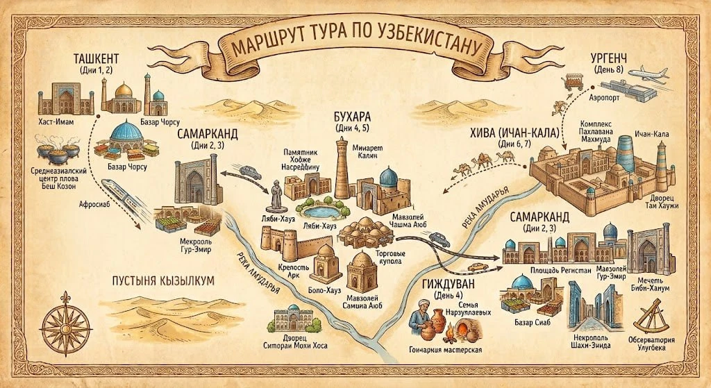 Золотой зигзаг УЗБЕКИСТАНА