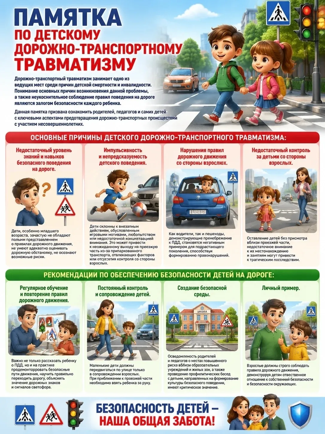 📢 Дорожно-транспортный травматизм среди несовершеннолетних остается одной из наиболее ...