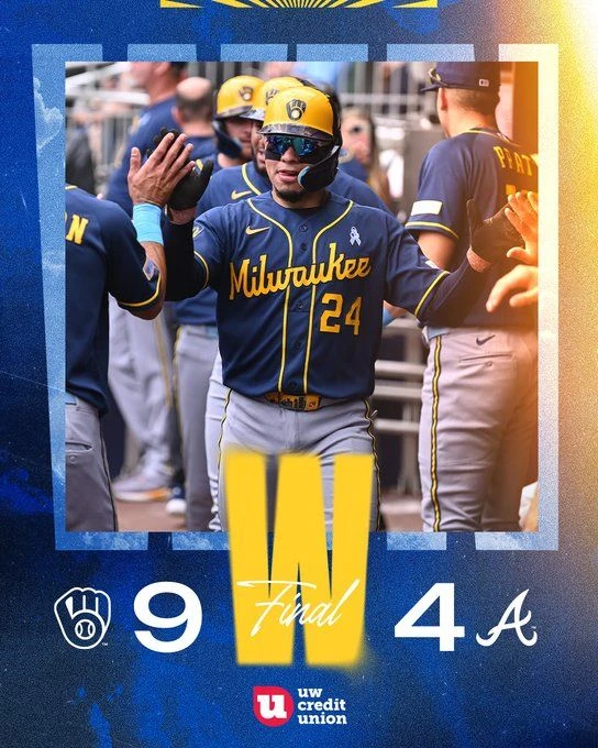 Бейсбол ⚾

США 🇺🇸  МЛБ 🏆

Атланта - Милуоки

П 2 в матче  2.06 ✅✅✅

Итог матча  4:9 🧨
Здесь тоже