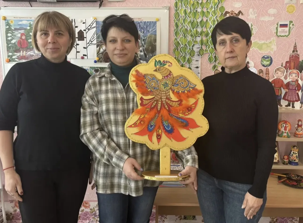 ✅ Семья Жандаровых из группы №3 «Солнышко» приняла участие в городском конкурсе семейного творчества