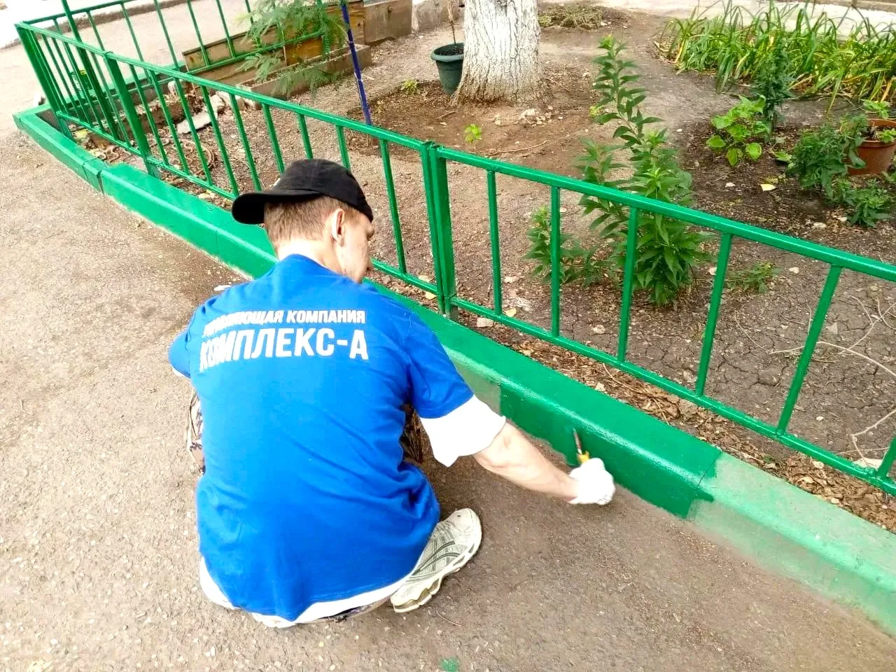 К новости «🎨 Летнее обновление: двор наполняется красками!»