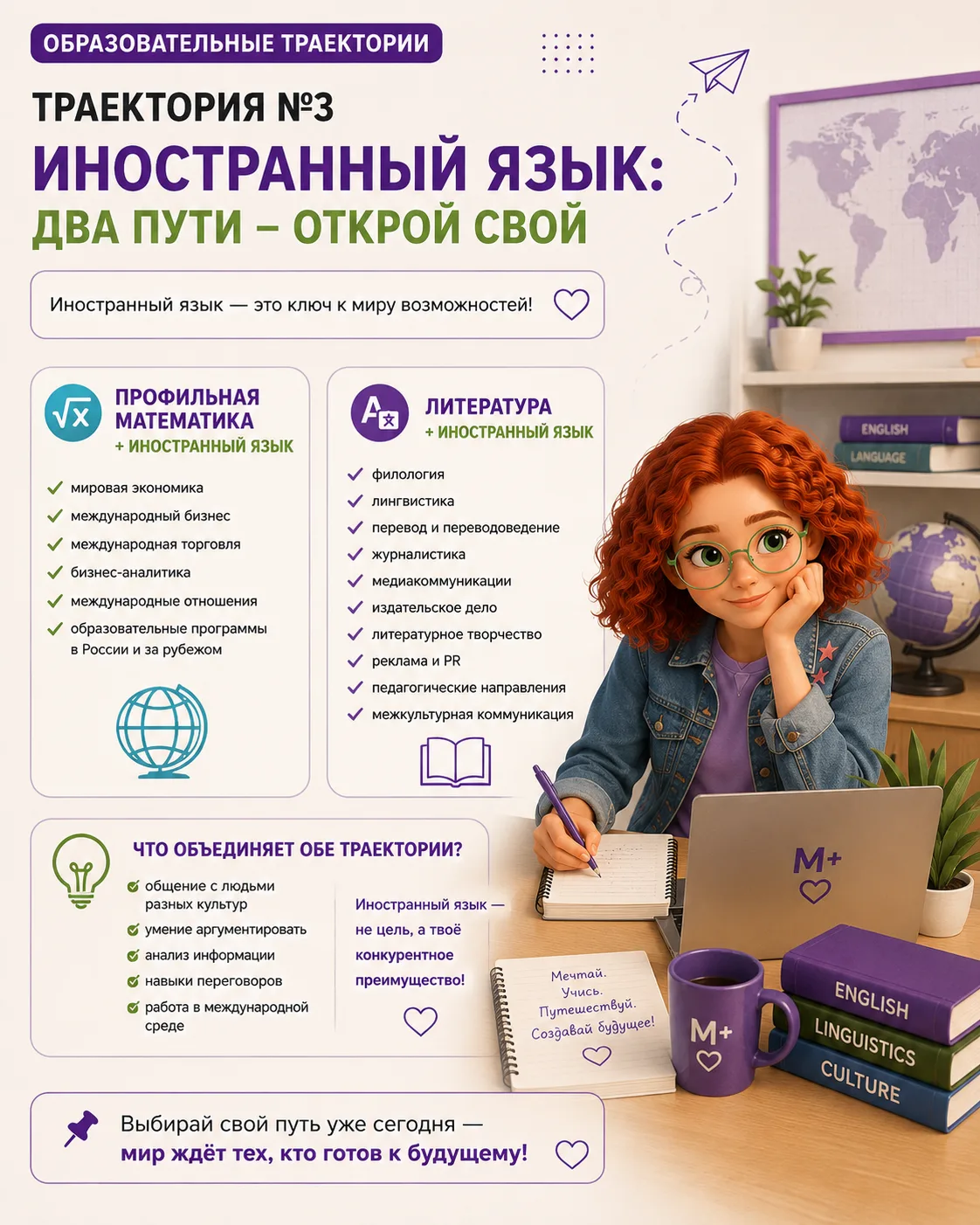 Образовательная траектория №3 - Иностранный язык