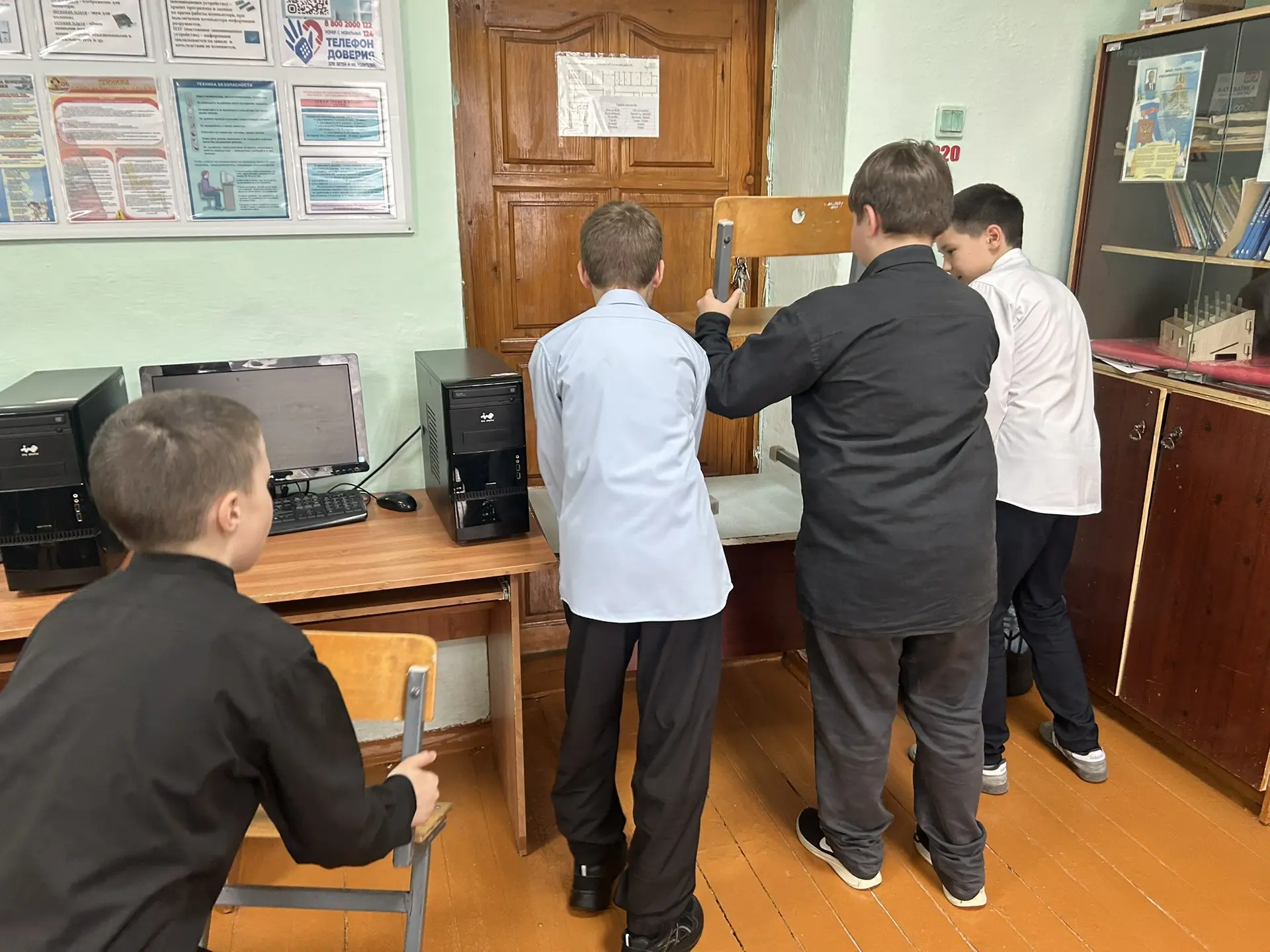 🚨В школе прошли Всероссийские учения по антитеррористической защищенности