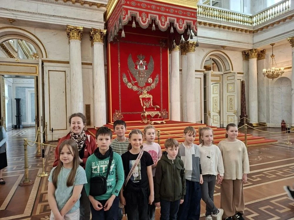 ⚡️ Орлята России в главном музее страны: прикосновение к истории. В преддверии Международного дня му