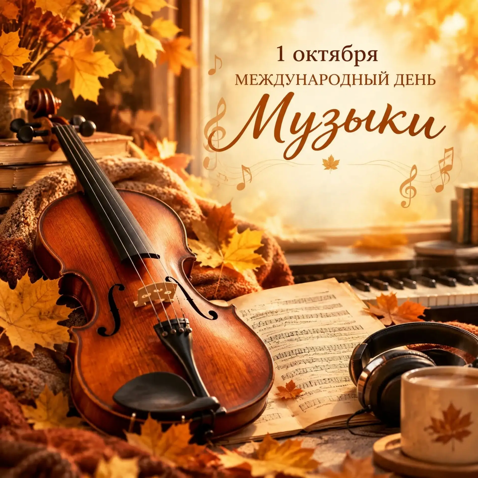 Сегодня Международный день музыки! 🎶