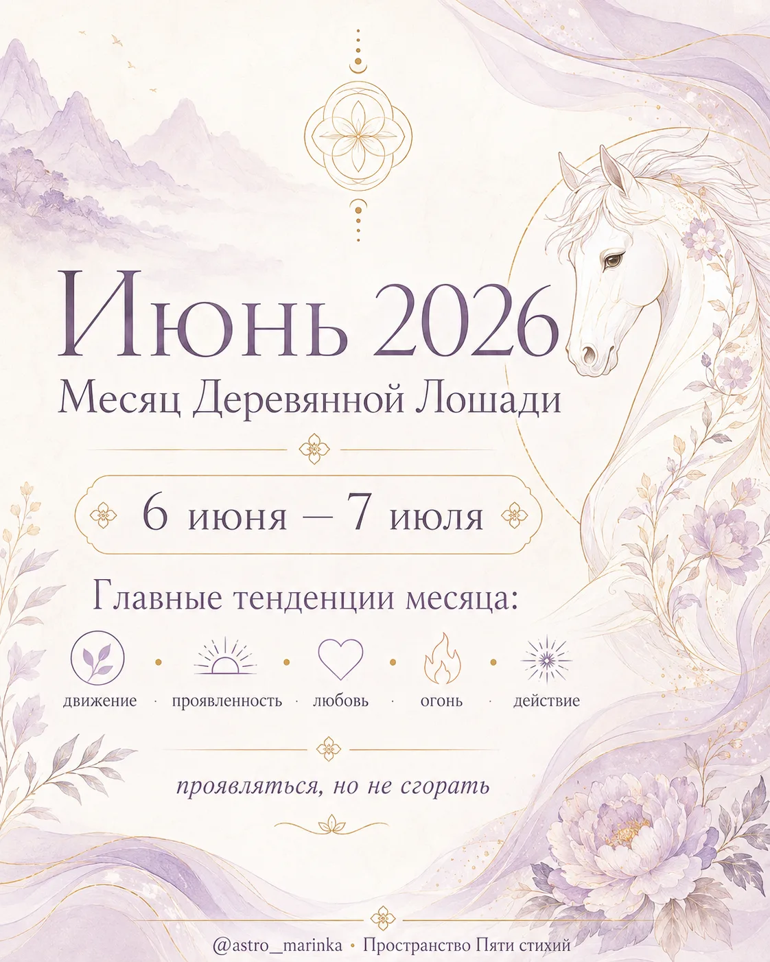 ПРОГНОЗ НА ИЮНЬ