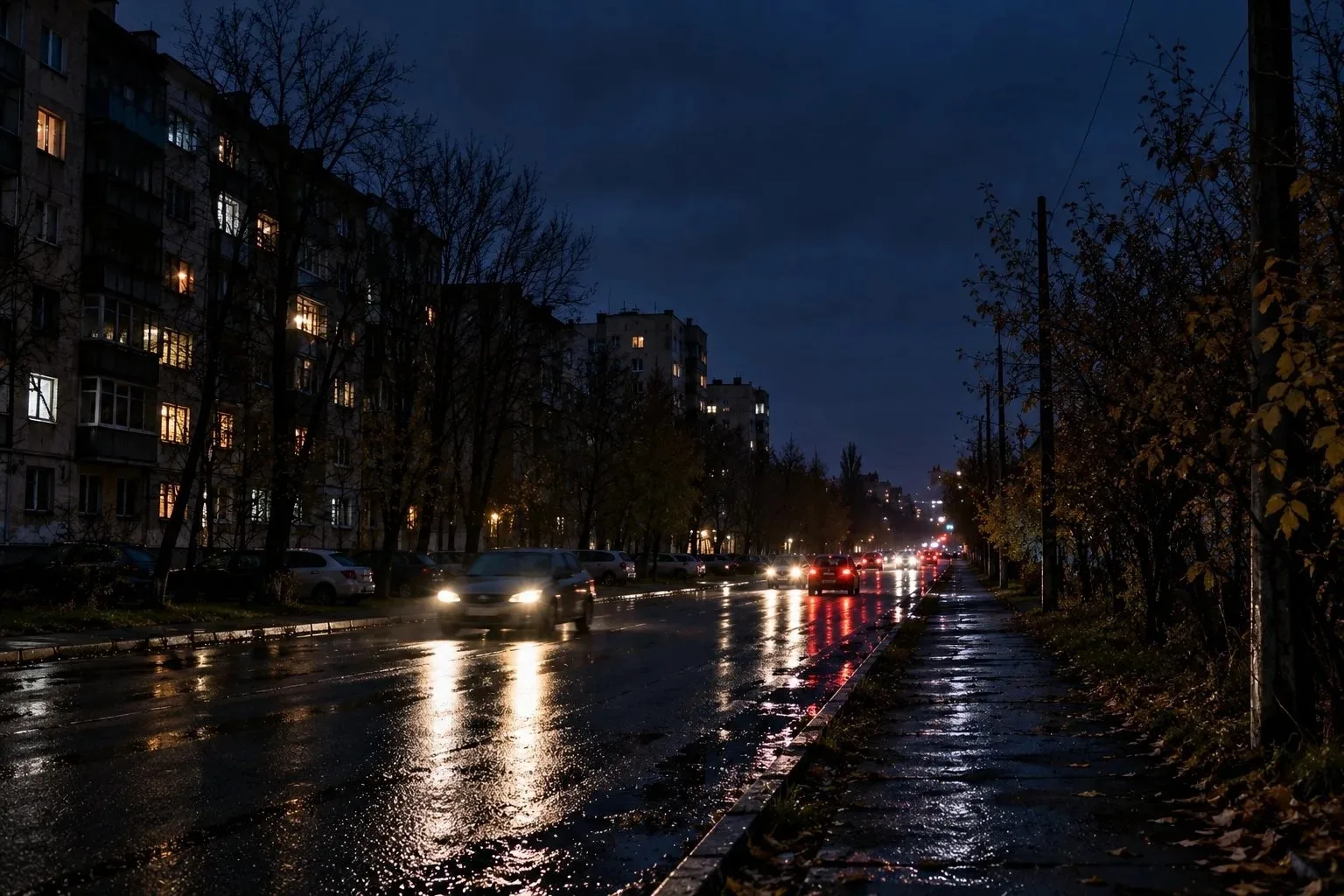 💡 Год прошёл, а света всё нет: омичи жалуются на тёмную Заозёрную