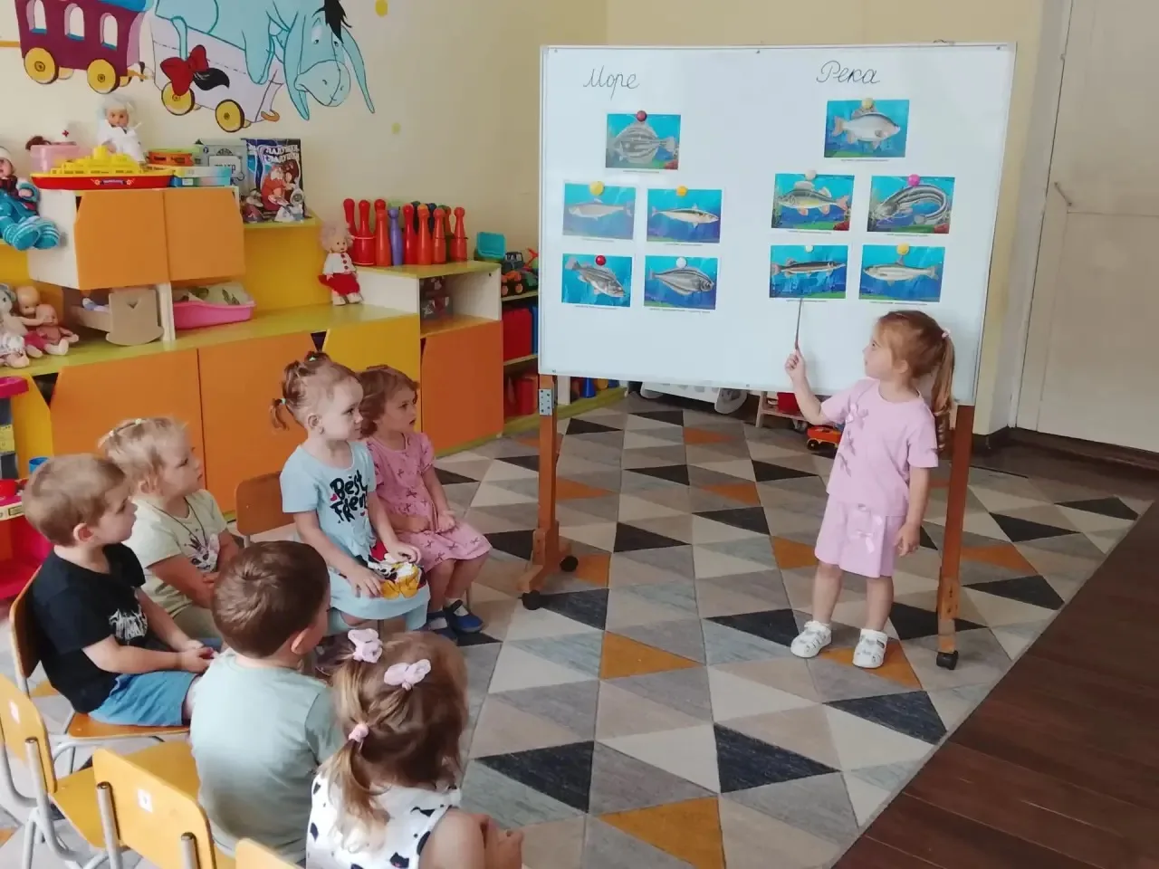 🐠 Раз, два, три — рыбка, плыви!