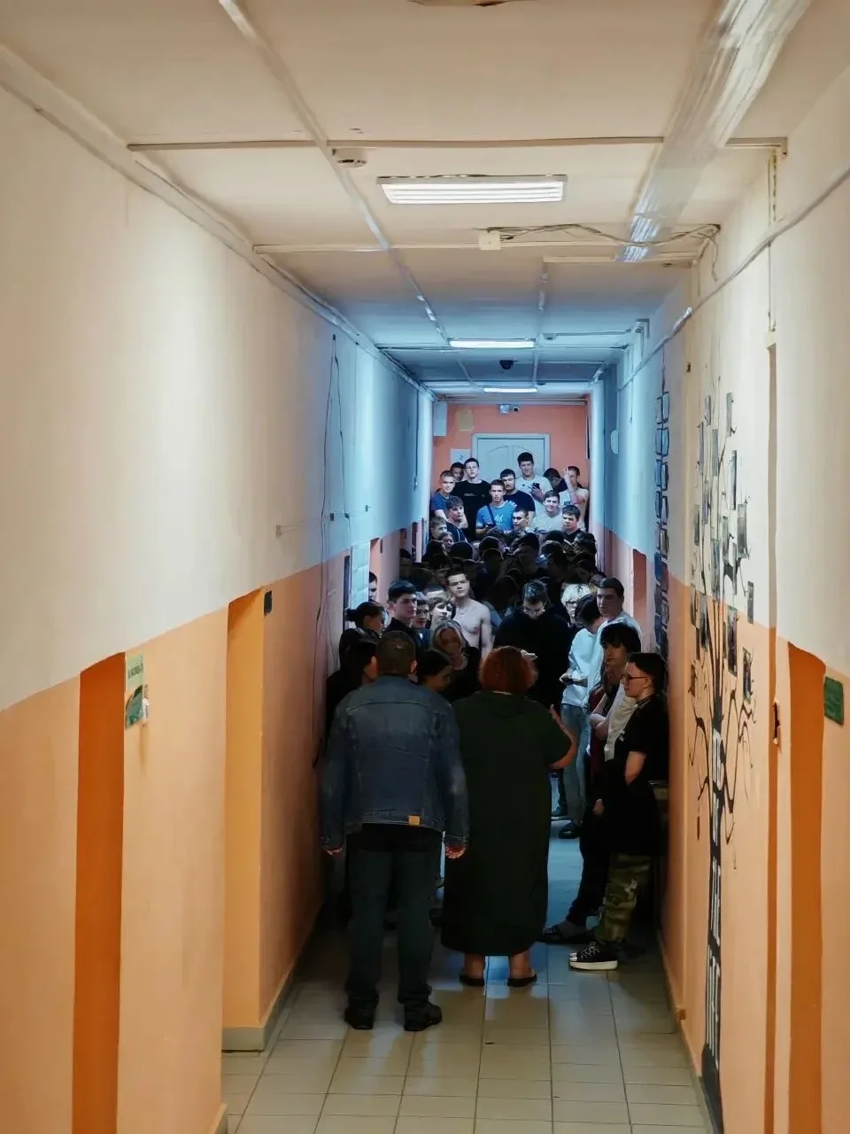 3 июня в общежитии колледжа прошли учения по отработке действия сотрудников и обучающихся, проживающ