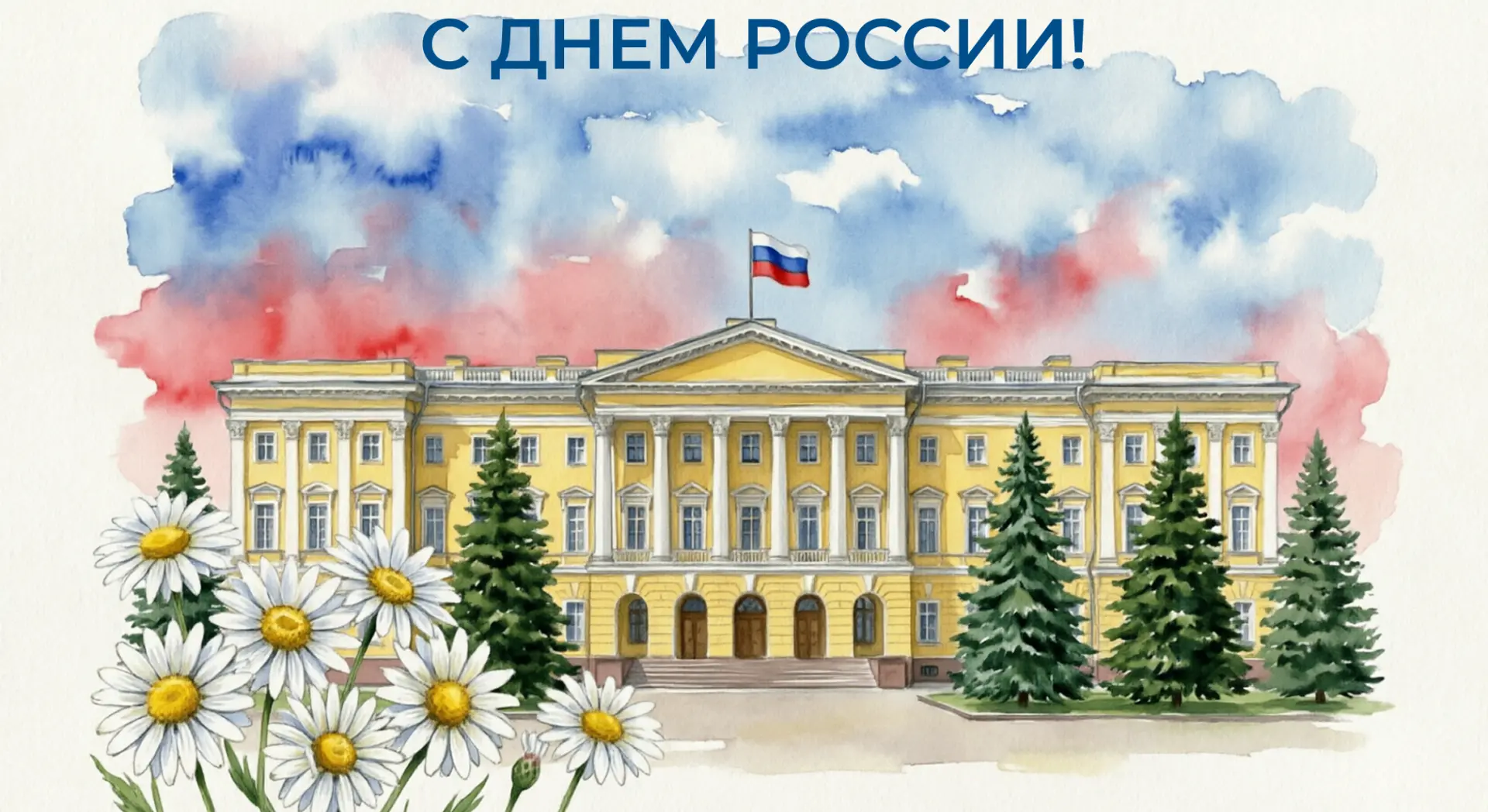 Примите искренние поздравления с Днём России! Этот праздник напоминает нам о величии нашей страны, о
