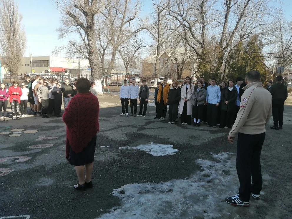 2 марта ученики МБОУ СШ №6 приняли участие в открытом уроке культуры безопасности, приуроченном к пр