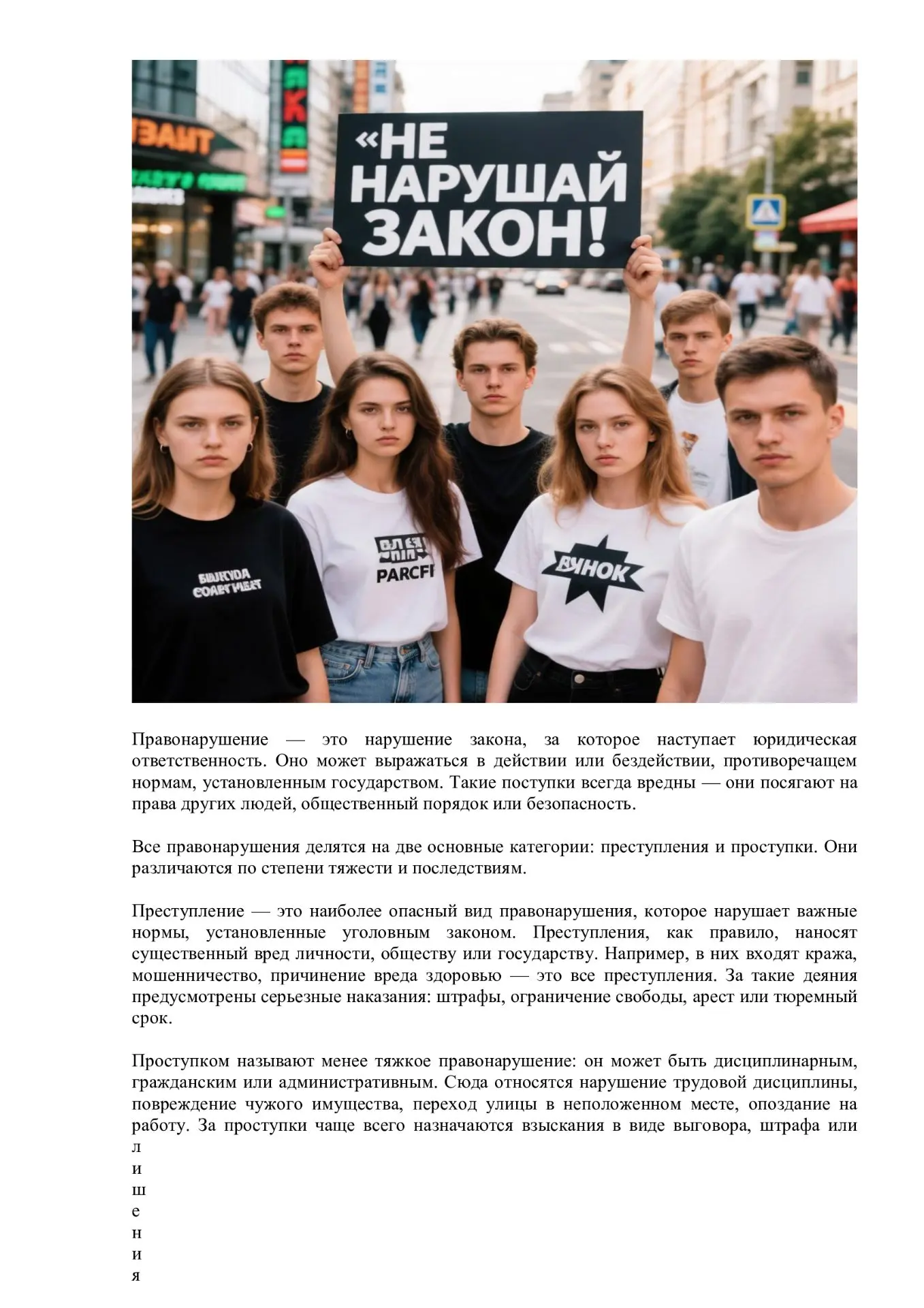 Правонарушение: Что это такое простыми словами
Представьте себе, что в обществе существуют определен