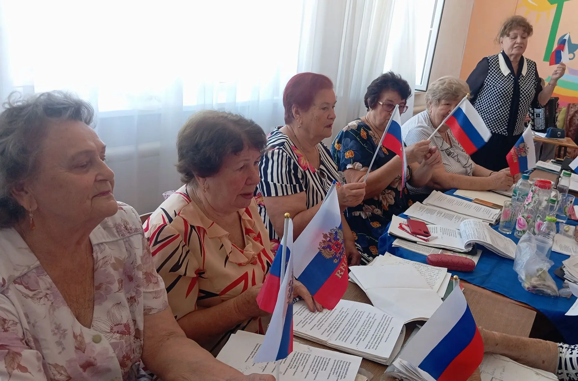 В отделении культурно-досуговой деятельности Лиманского комплексного центра прошло патр...