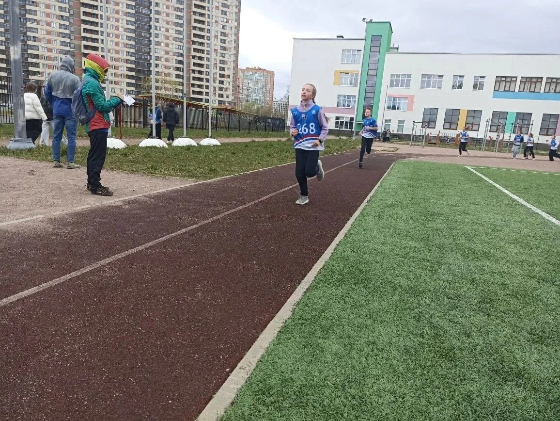 Юные спортсмены Муринской СОШ №3 приняли участие в муниципальном Летнем фестивале ВФСК ГТО среди обу