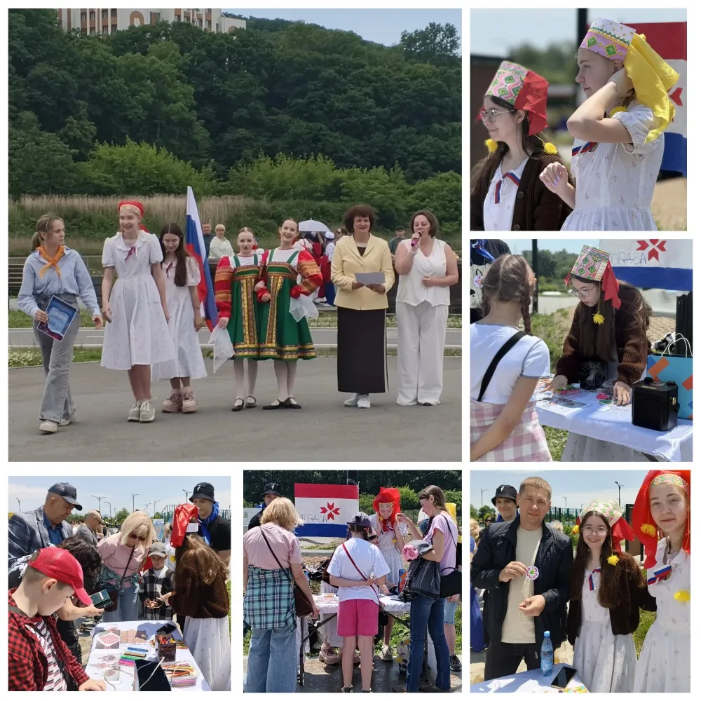 12 июня мы стали частью большого городского праздника — Дня России!
⁣
Наша школьная команда проделал