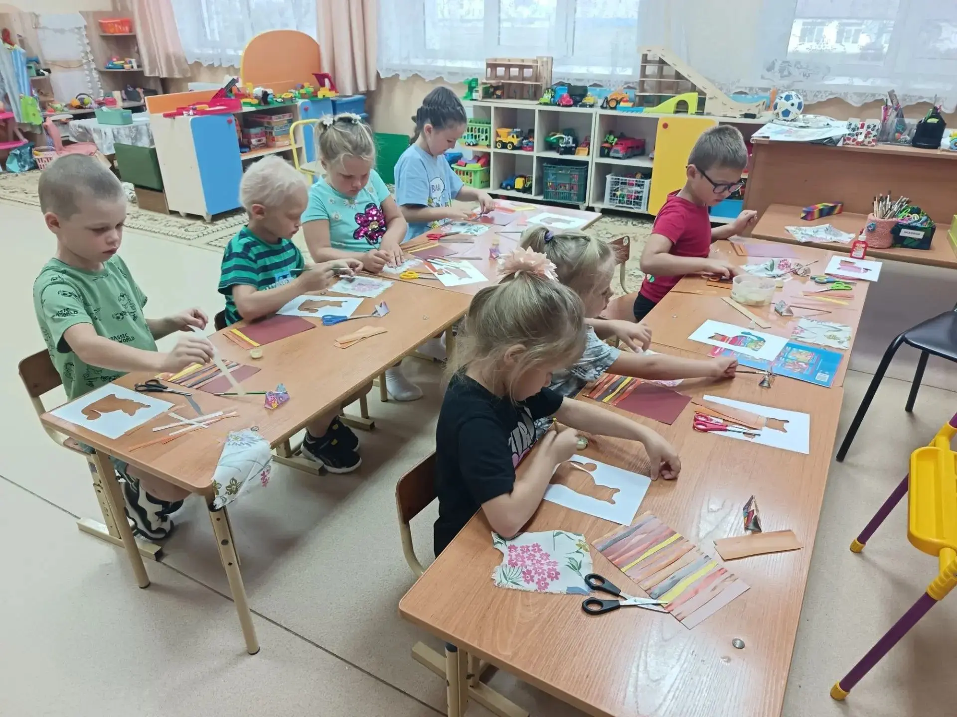 Аппликация 😺 «Котик»: творим и развиваемся!