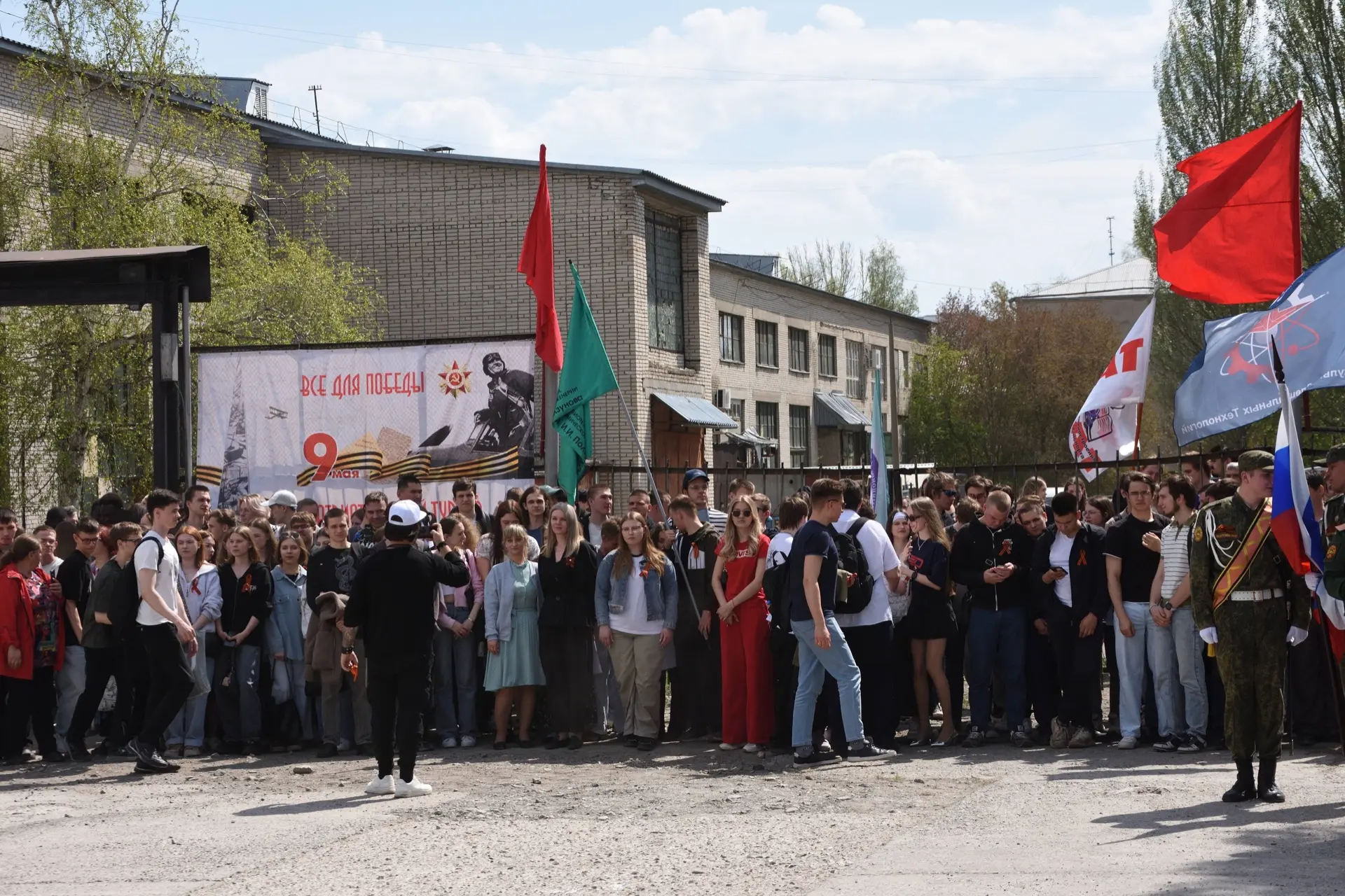 🏅День Победы в АлтГТУ    Сегодня на автодроме АлтГТУ прошло торжественное мероприятие, посвящённое 8