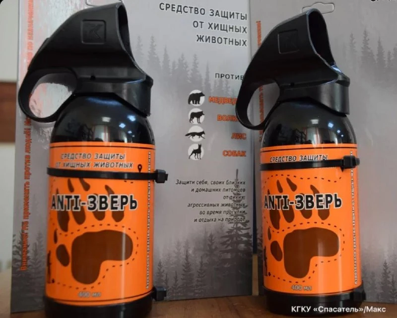 Спасателям Красноярья закупили защиту от медведей