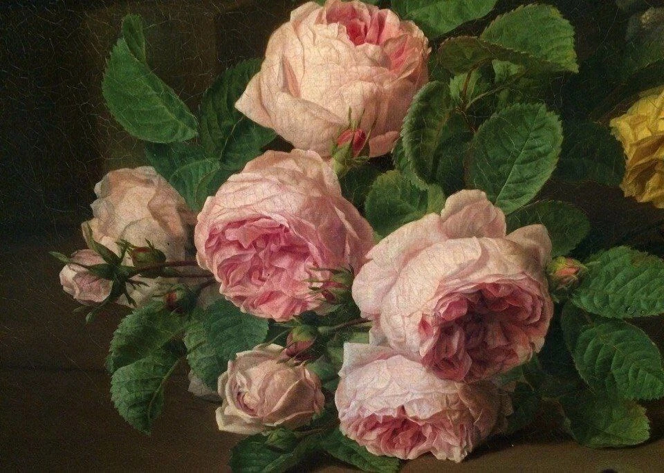 Натюрморт Жана Франсуа Ван Даля (Jan Frans van Dael, 1764-1840) "Цветочная композиция" ...