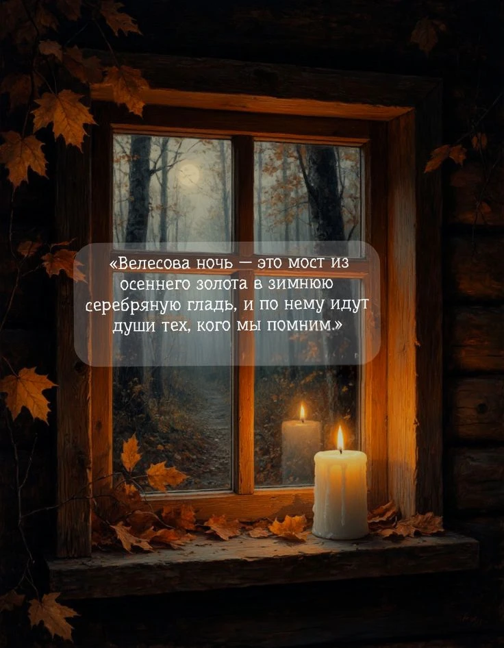 🌚🍂ПАМЯТКА НА ОКТЯБРЬ: Как войти в Велесову Ночь (Самайн) очищенной и сильной 🕯️