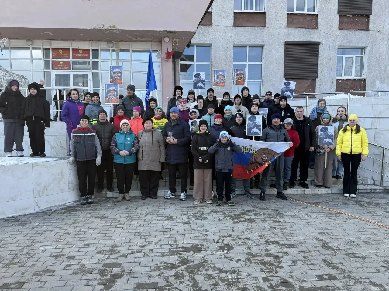 🏃‍♂️В Железногорске-Илимском прошёл массовый забег «Улыбка Гагарина»   🚀12 апреля, в День космонавти