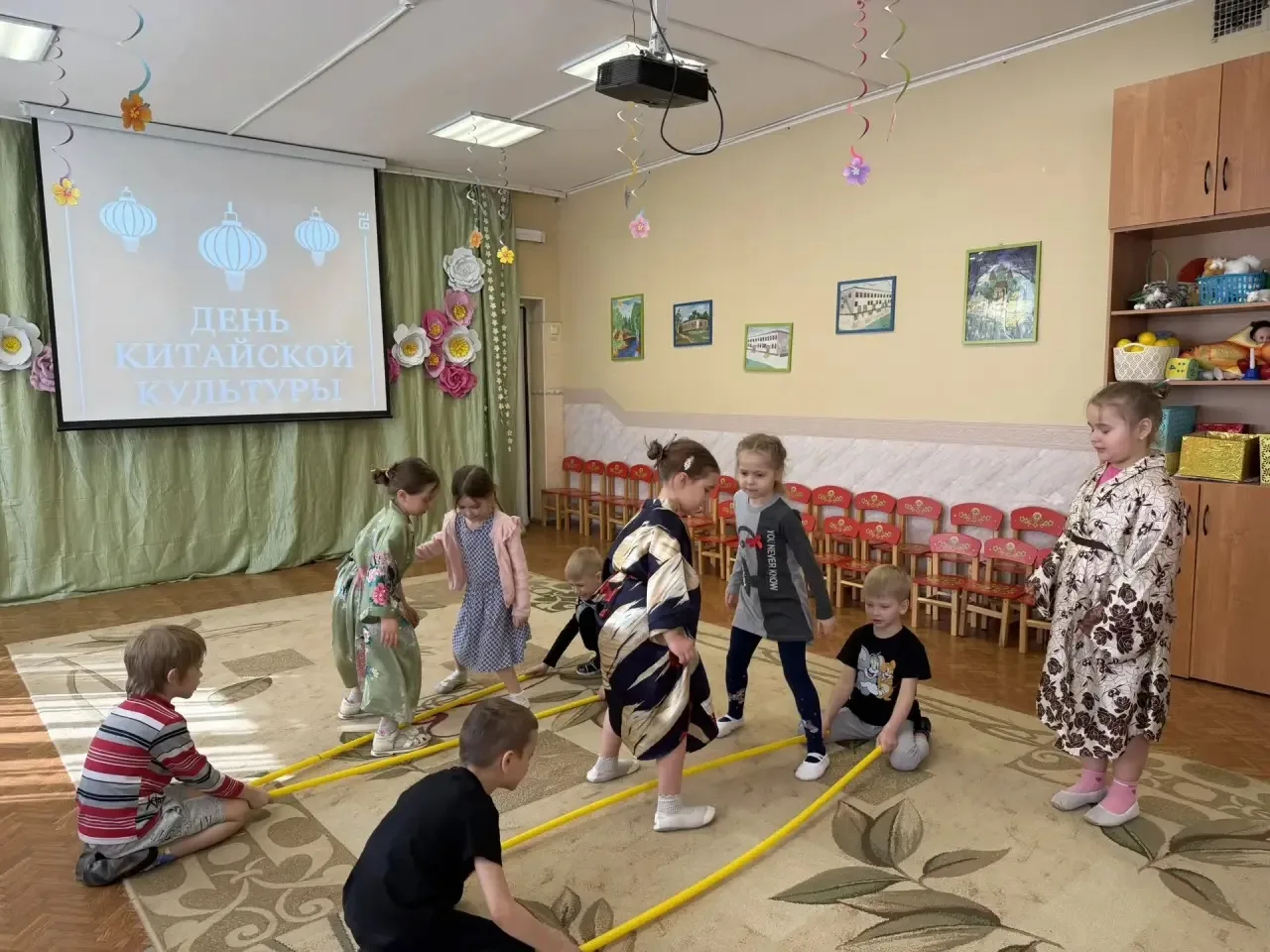 В рамках празднования Дня китайской культуры в Московской области воспитанники подготовительной груп
