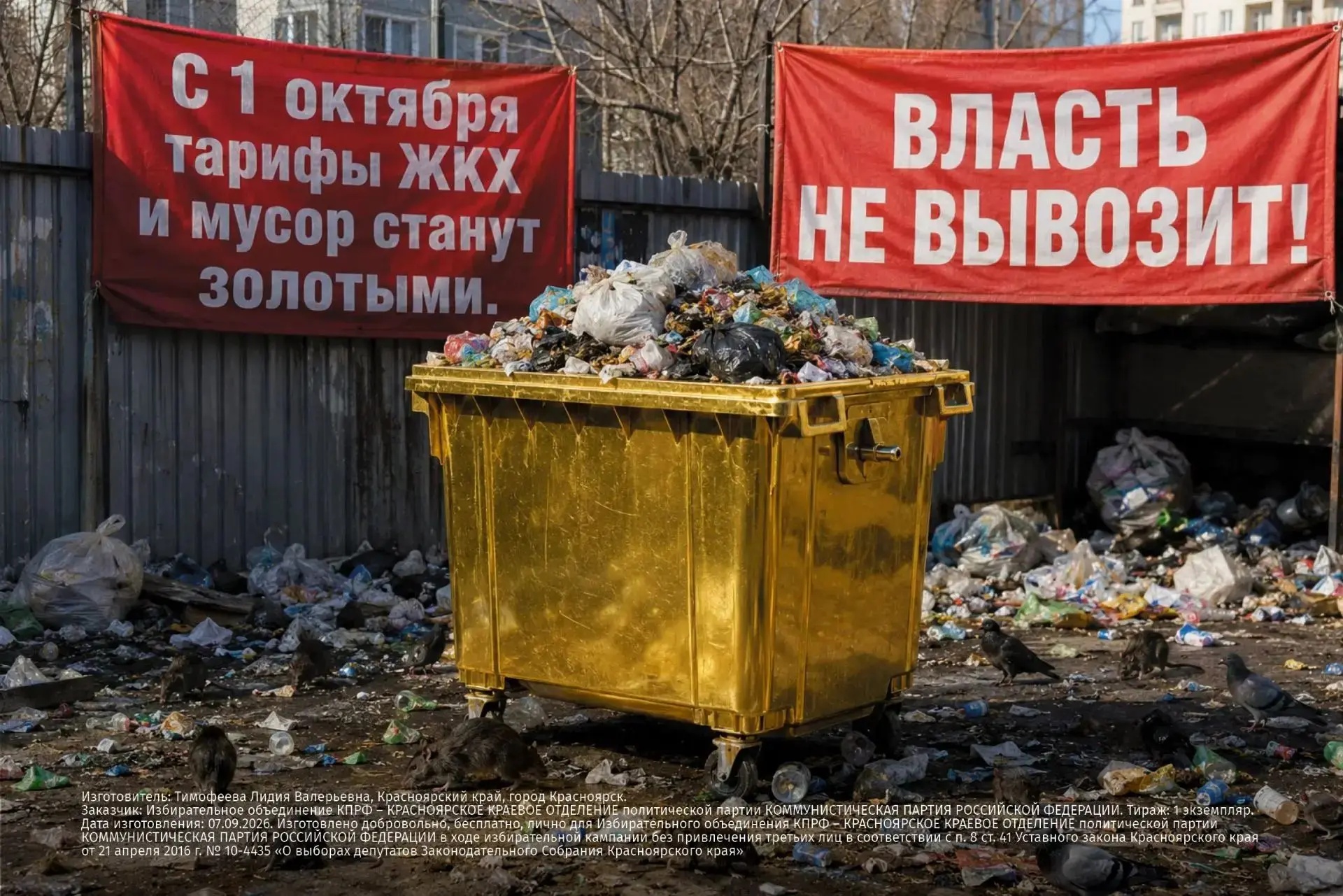 ВЛАСТЬ НЕ ВЫВОЗИТ!