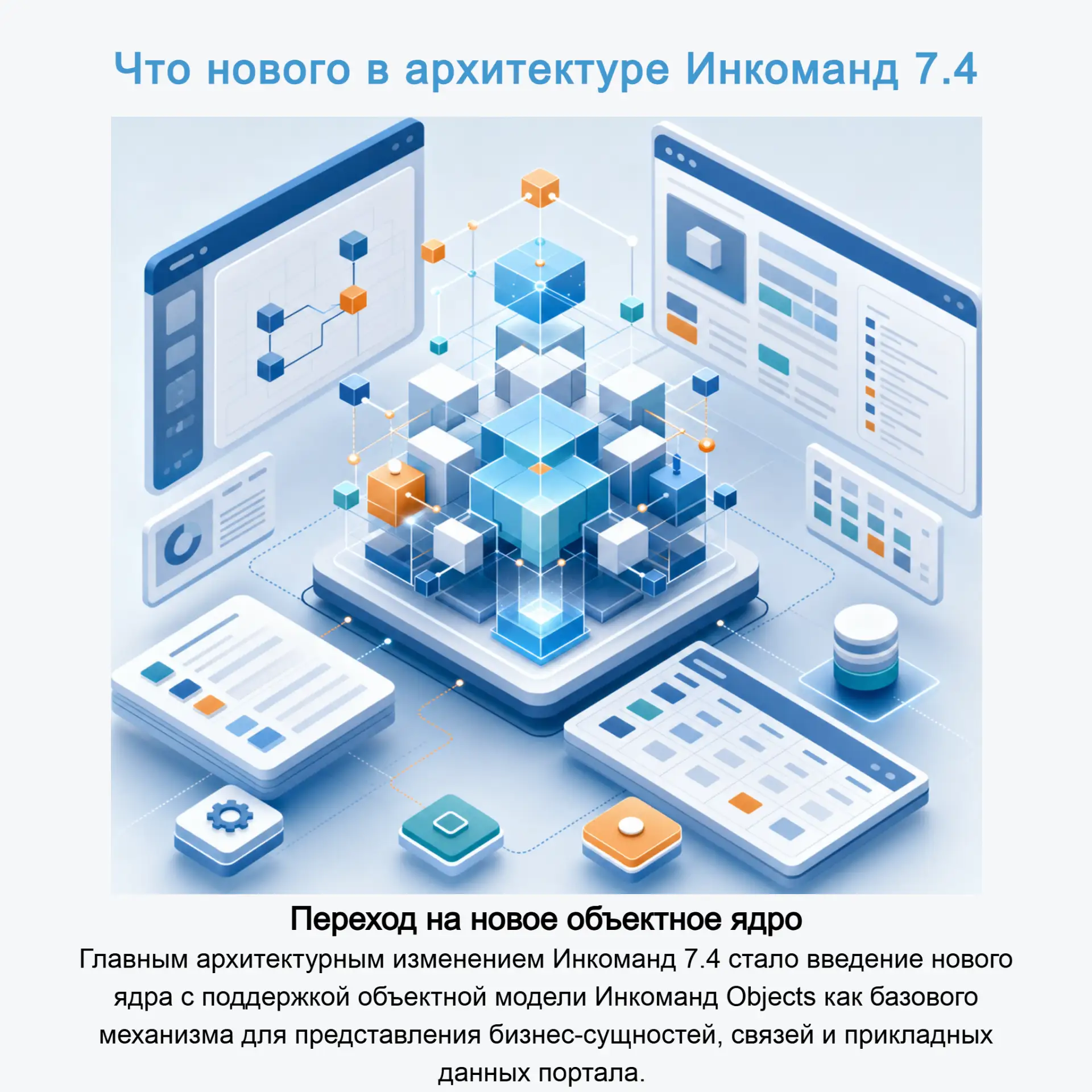 ✅ Что нового в архитектуре Инкоманд 7.4 и как это поможет бизнесу разбираем в 👉👉 новой статье блог