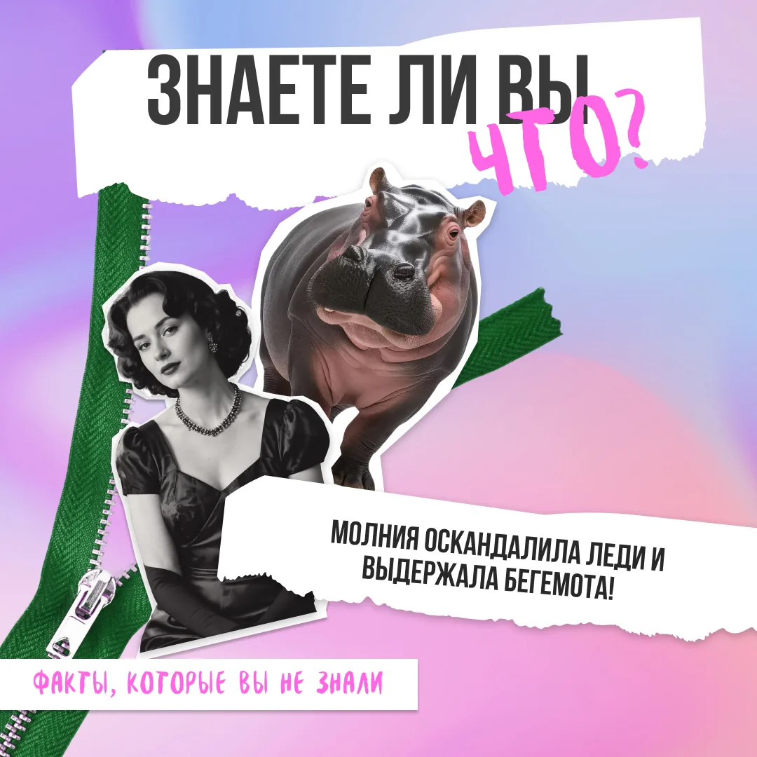 А знаете ли вы, что молния выдерживает вес бегемота?