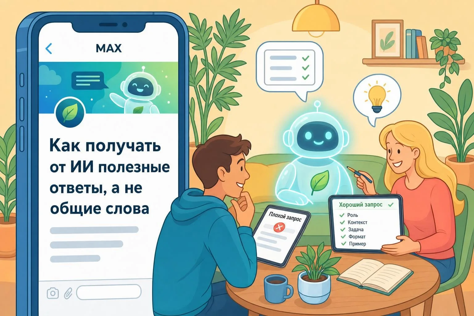 Как получать от ИИ полезные ответы, а не общие слова