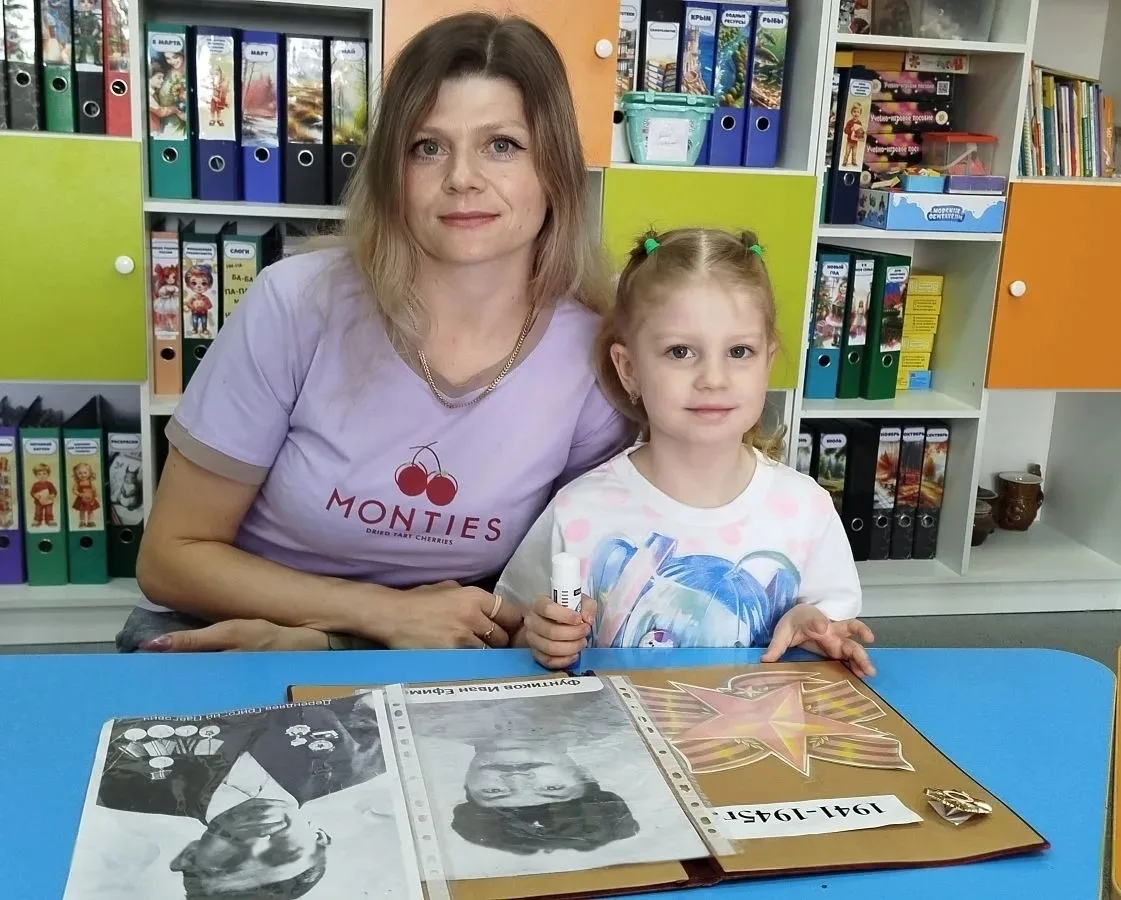 В рамках реализации программы "Просвещение родителей" в старшей группе в канун 81-й годовщины Победы