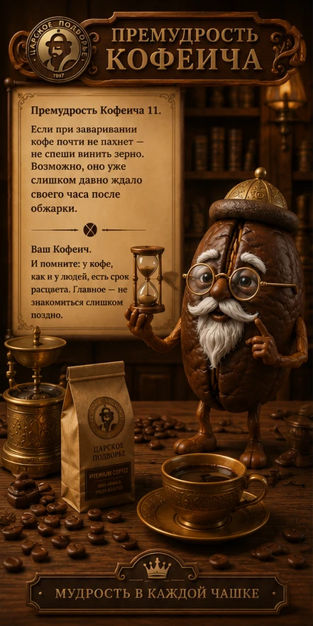 ☕ Премудрость Кофеича 11.