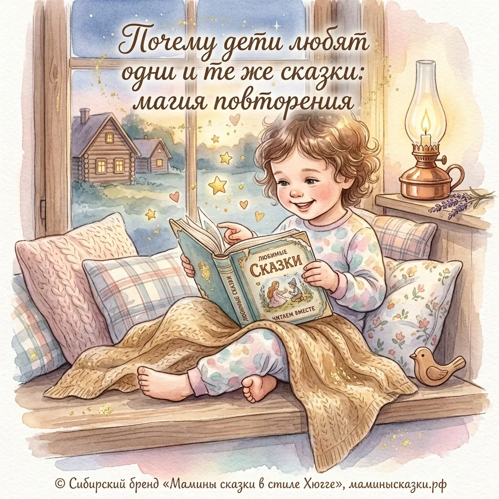 Почему дети любят одни и те же сказки: магия повторения

Вы когда‑нибудь замечали, как уютно станови