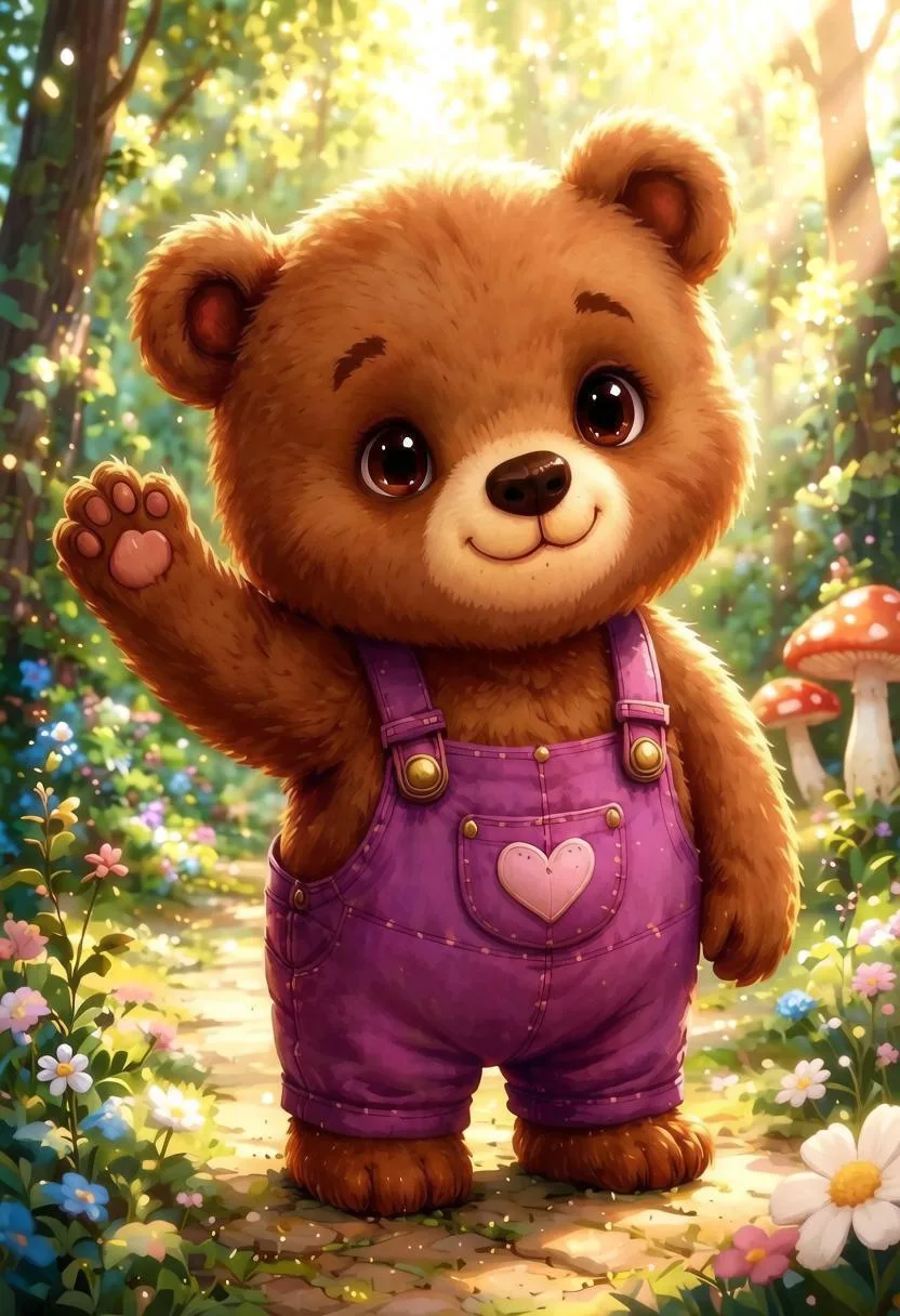 🐻 Привет! Я Мишка Потя!