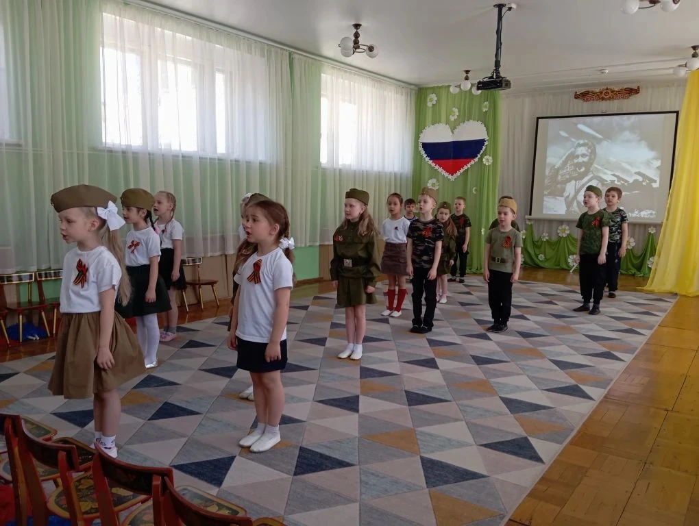 #ВРЕМЯДЕТСКОГОСАДА120 🇷🇺С Днём Великой Победы!🕊 🌹Сегодня в нашем детском саду прошло  мероприятие, п
