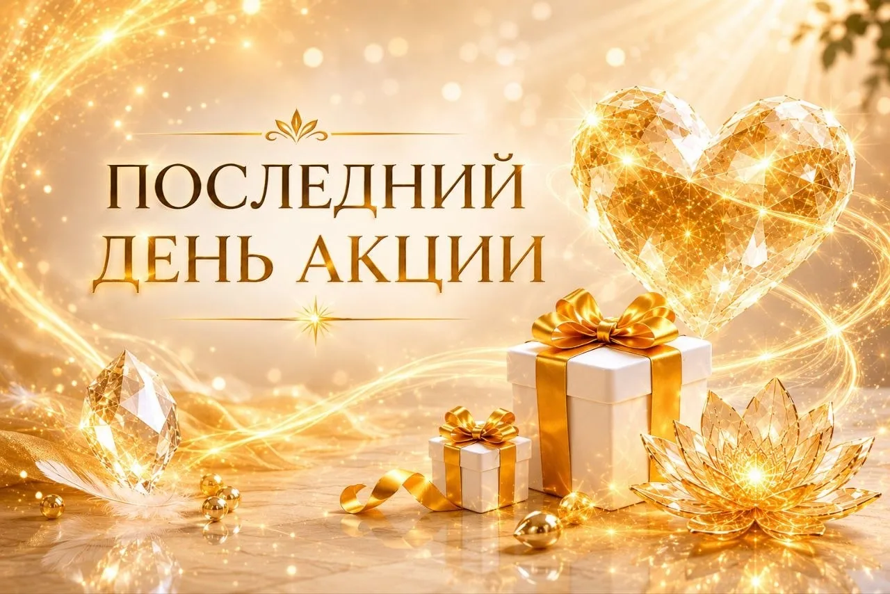 Дорогие, напоминаем, что сегодня последний день акции 🙏
