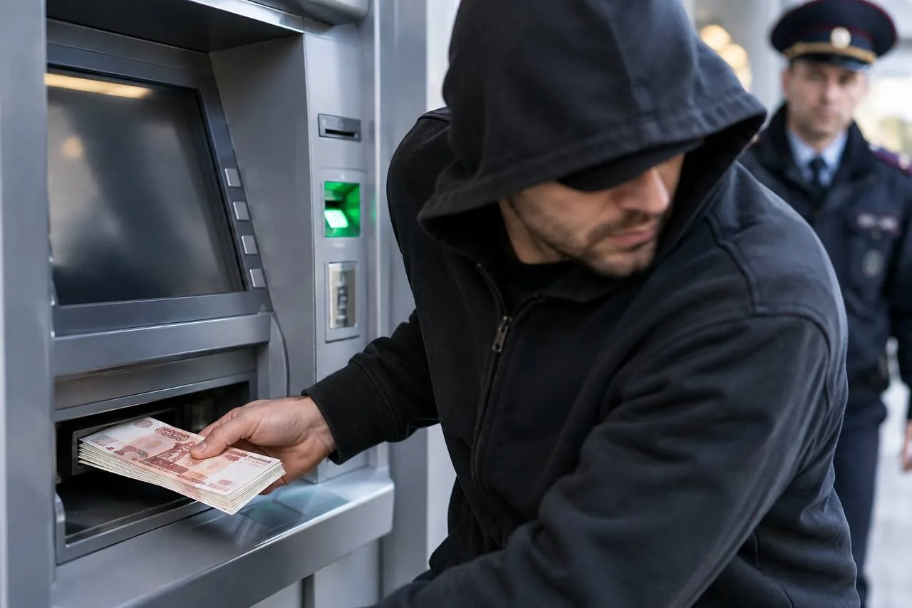 ❗️70 тысяч рублей исчезли из банкомата в Нальчике
