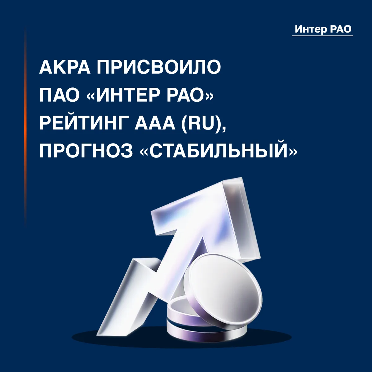 Высший уровень кредитоспособности базируется на сильной оценке собственной кредитоспосо...