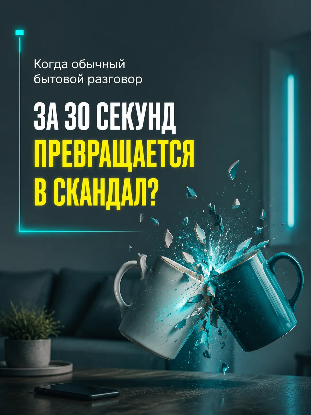 ⚡️ За 30 секунд разговор превращается в скандал?

 Как остановить лавину — смотрите карточки к посту