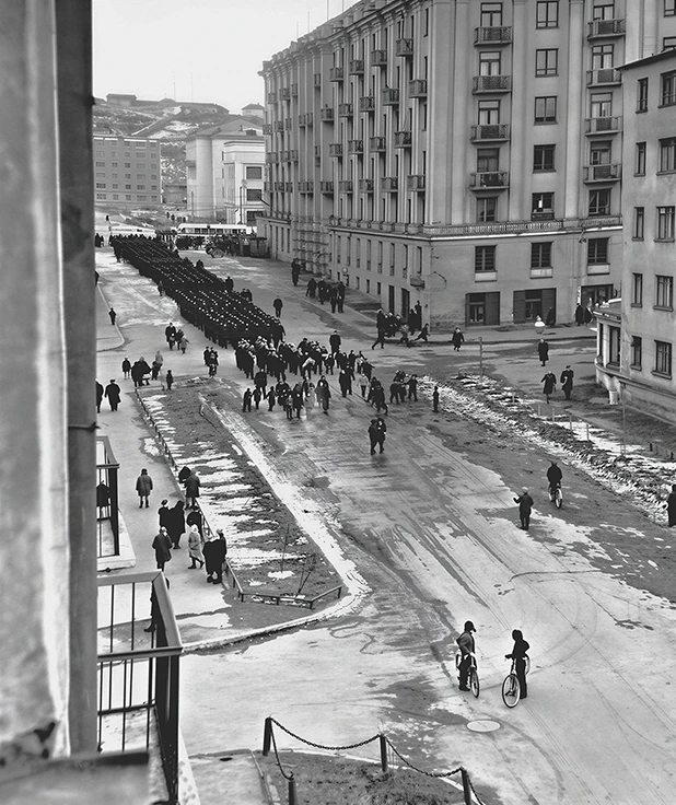 В начале 60-х годов на улице Красноармейской (Егорова).